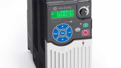 Motion Control - Drives: The compact Allen-Bradley PowerFlex 525 ac drive helps machine builders and end users simplify equipment design and operation, and speed installation and configuration. This is a Control Engineering 2014 Engineers’ Choice finalist