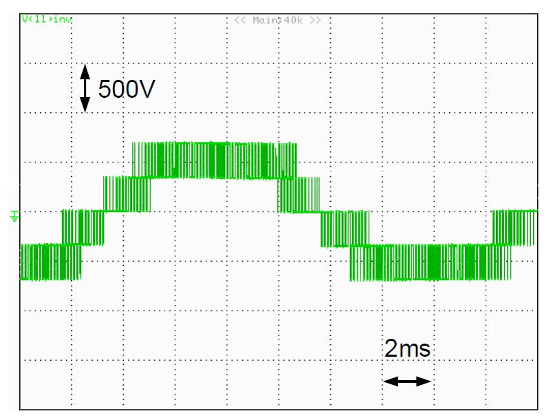Three-level output is a modified output PWM pattern that uses extra IGBTs, a neutral point clap, and custom switching patters to achieve three possible output voltage levels, which can reduce bearing currents that lead to premature bearing failures. Courtesy: Yaskawa America Inc.
