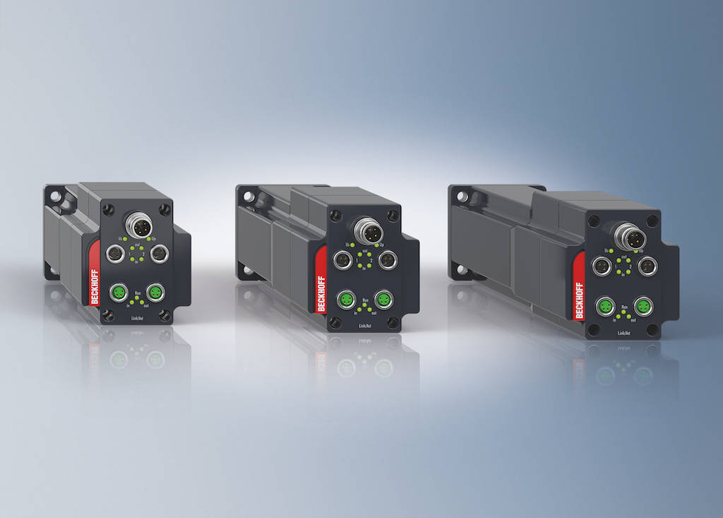 Figure 1: The new AMI812x series of integrated servo drives expands the Beckhoff compact drive technology portfolio (up to 48 Vdc) with devices for distributed installation in the field. Courtesy: Beckhoff Automation