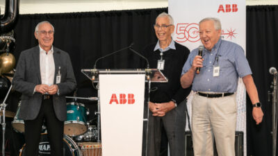 ABB factory in Quebec manufactures industrial analytical measurement devices and systems and has more than 400 employees. Courtesy: ABB