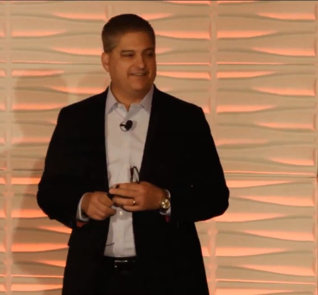 Figure 9: John Genovesi, president and EVP of enterprise software and advisory, UL Solutions, explained how to use sustainability as an industrial transformation tool, at LNS IX2023, The Industrial Transformation Event. 