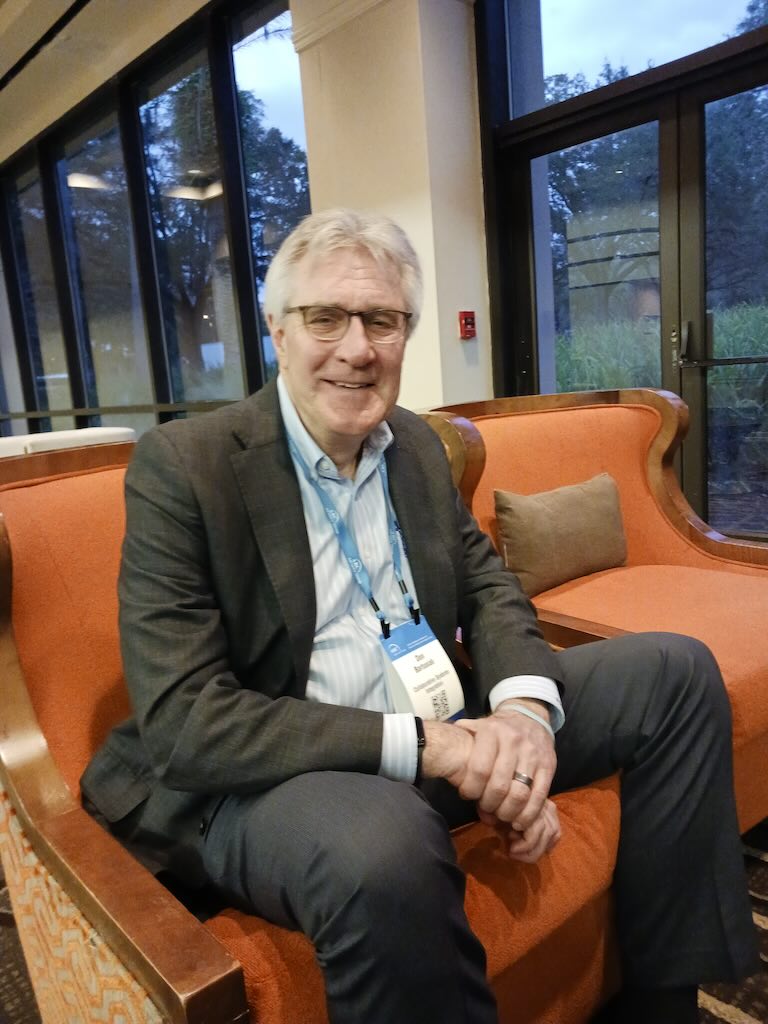 Figure 1: Don Bartusiak, president, Collaborative Systems Integration, updated Control Engineering with OPAF progress at the 2024 ARC Industry Forum, including a video explanation of the COPA control platform. 