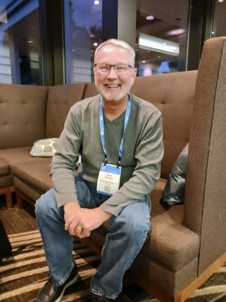 Figure 4: OPAF member Dave Emerson, OPAF co-chair of the enterprise architecture working group (EAWG) and vice president USTC (U.S. Technology Center), Yokogawa Corporation of America, also told Control Engineering about the compelling financial benefits of O-PAS over the process automation lifecycle, as explained to Control Engineering at the 2024 ARC Industry Forum. 