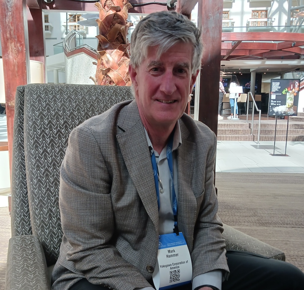 Figure 2: Mark Hammer, Yokogawa Corporation of America, product management told Control Engineering at 2024 ARC Industry Forum the EPC process has to adapt, giving customers more control. OPAF is helping with language that can be used in requests for proposals (RFPs). 