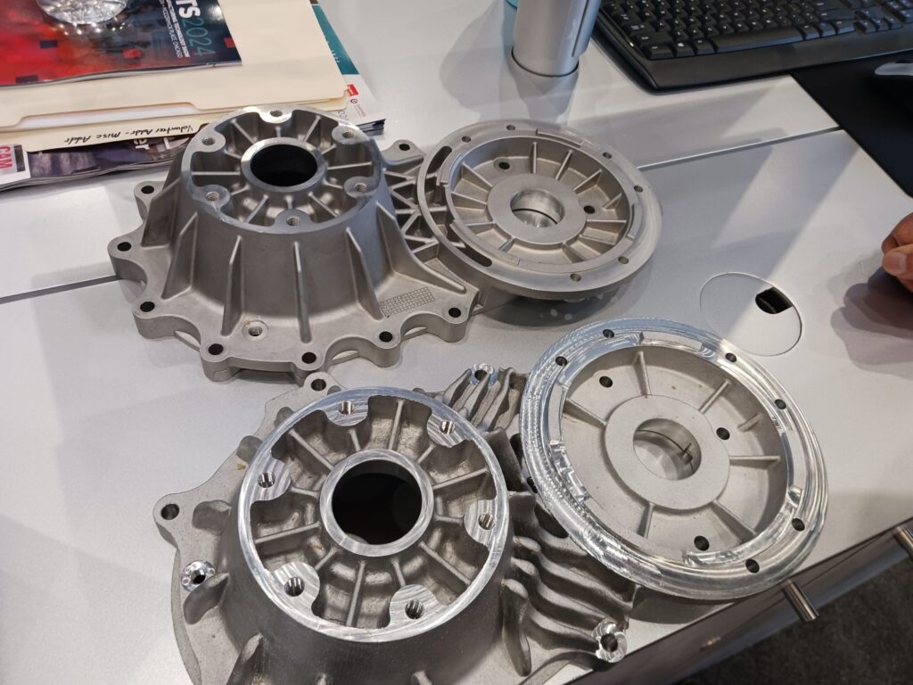 Figure 4: Advancing the successful rollout of the eRod “electric buggy” at IMTS 2022, Siemens showed end-to-end design and production of a gear housing (Figure 4), aimed to improve design and production. Courtesy: Mark T. Hoske, Control Engineering, WTWH Media