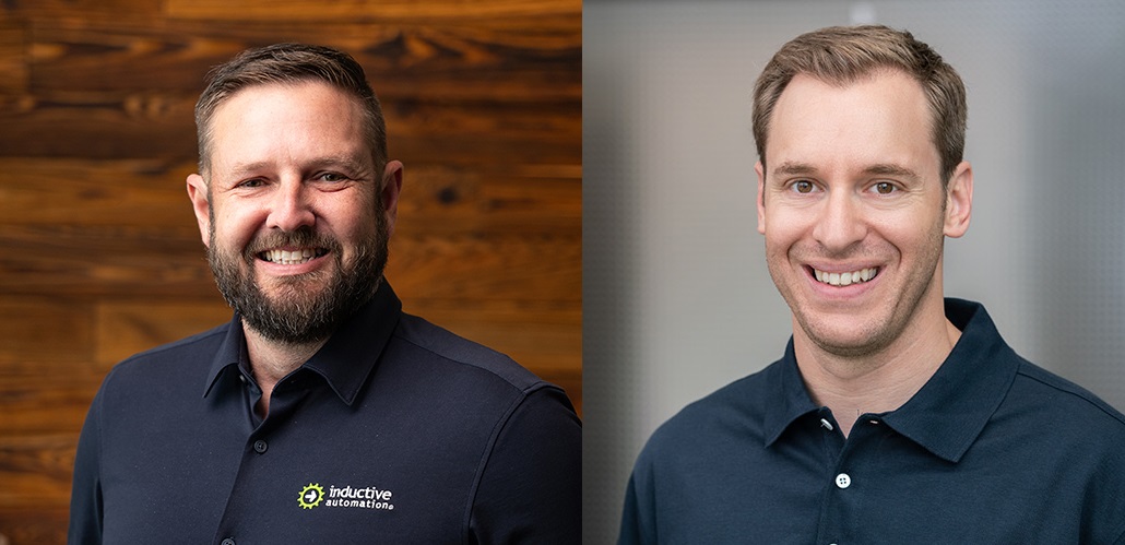 Inductive Automation's Colby Clegg, CEO (left) and Carl Gould, CTO. Courtesy: Inductive Automation