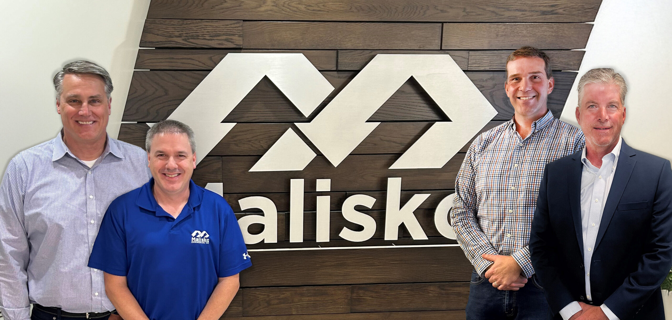 Malisko Engineering Inc. leadership team from left to right: Dirk Disper, director of business development and sales; Steve Schneebeli, senior director of engineering; Dan Malyszko, vice president; and Jess Freels, president. As Malisko celebrates 30 years, this leadership team is dedicated to upholding the values and spirit that have driven our success from the beginning, guiding us into a future of innovation and excellence. Courtesy: Malisko Engineering
