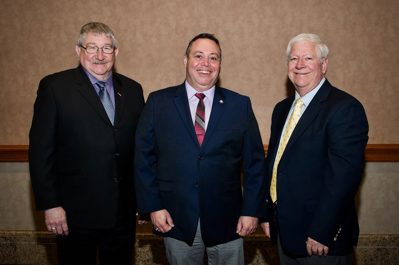 The Electrical Apparatus Service Association (EASA) named Brian Larry, Jerry Gray and Tim Bieber to their international board for the 2019-2020 administrative year. Courtesy: EASA
