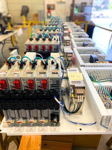 Figure 3: Modern servo drives with Ethernet communication enhance precision. Courtesy: Concept Systems Inc.